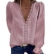 thumbnail image 1 of Camisa de encaje ANGGREK para Mujer Holgada Elegante Color Sólido, 1 of 6
