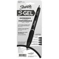 Sharpie SGel Pens 0.38 mm Pen Point Size Black Gelbased Ink 4 Count