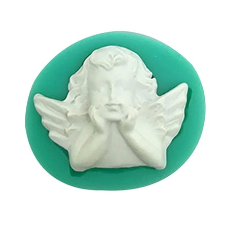 

CHAMAIR Fondant Molds Angel Non-stick Silicone Molds for Cake Decorating Crafting (C)