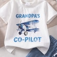 thumbnail image 5 of mgoYE Baby Boy Clothes 6-9 Months Toddler Baby Boy Summer Clothes Short Sleeve Airplane Print Shirt and Elastic Waist Shorts Sets Summer Outfit 2Pcs(White,18-24 Months), 5 of 9