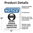 thumbnail image 2 of (2 Pack) Do Not Operate Without Sign, 2 of 7