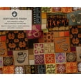 thumbnail image 2 of Soimoi Cotton Canvas | 56" Wide, Sold by 10 Yard | Patchwork Pattern - Brown | Durable Medium Weight Fabric for Bags, Curtains, Crafts & Dcor, 2 of 7