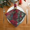thumbnail image 2 of Qxltty Red Roses Napkins 20×20in Perfect for Parties Dinners Weddings Cocktail Housewarming Cloth Napkins Set of 1, 2 of 8