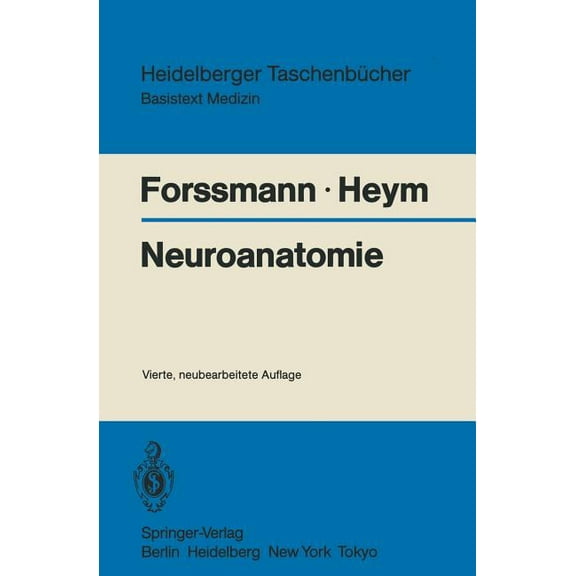 Heidelberger Taschenbücher Neuroanatomie, Book 139, (Paperback)