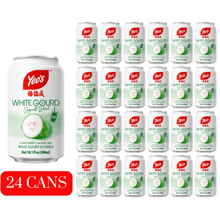 Yeo’s Winter Melon (White Gourd) Soymilk Blend 10.1 fl oz (300ml) – Smooth, Creamy, and Refreshingly Light