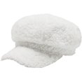 thumbnail image 5 of CoCopeaunts Octagon Newsboy Cap for Women Warm Winter Hat Japanese Style Beret Hat Solid Color Warm Outdoor Baker Boy Cap, 5 of 7
