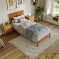 thumbnail image 4 of Madison Twin XL Solid Wood Foundation Bed in Light Toffee, 4 of 13