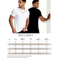 thumbnail image 5 of Men’s 100% Cotton T-Shirt, Crew Neck Solid Basic Tee, Heavyweight 180 GSM Soft Durable Shirt, S–3XL, 4 Pack, 5 of 7