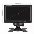 thumbnail image 5 of 7 Inch LCD Monitor Display 480*234 for Reversing Rear View Backup Camera, 5 of 11