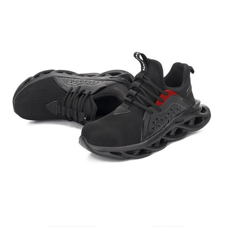 

Safety Shoes Men Women Work Shoes Waterproof Work Boots with Steel Toe Cap Lightweight Breathable Anti-Smashing Fashion EU 36-48