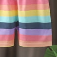 thumbnail image 6 of KPOPLK Cotton Shorts for Boys Summer Casual PJS Khaki Shorts Elastic Waist Shorts with Pockets 3M-4Years Size 5-6 Years,Multicolour, 6 of 7