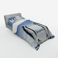 thumbnail image 2 of Ambesonne Colorful Bedding Set 3 Pcs, Penguins in Antarctica, Twin XL, Purple Grey Black White, 2 of 2