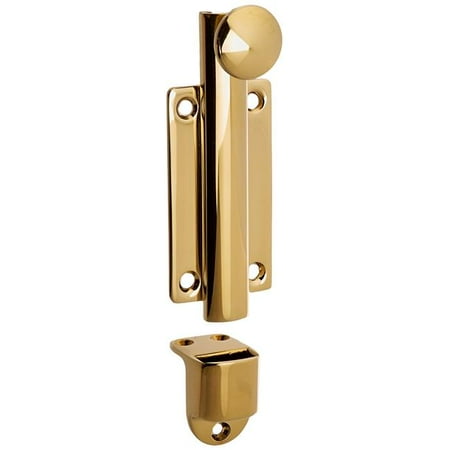 Baldwin 0345003 Dutch Door Bolt Lifetime Brass Walmart Com
