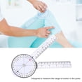 thumbnail image 4 of 3Pcs  Goniometer,  Spinal Ruler, Rotatable Semitransparent For Measurement, 4 of 8