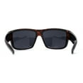 thumbnail image 4 of Mens Classic Thick Plastic Horn Sport Sunglasses Tortoise Black, 4 of 4