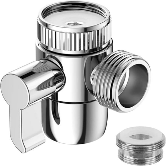 Shower Diverter Valve 3 Way Diverter Faucet Diverter M22 X M24 Replacement Shower Adapter Faucet Valve For Kitchen Or Bathroom