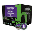 thumbnail image 2 of (3 pack) Beaniac Organic Full On French Roast Dark Roast Compostable K-Cup Coffee Pods, 30 Count, 2 of 10