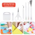 thumbnail image 1 of 5PCS/6PCS Basic Tool Set Craft Vinyl Weeding Tools Cardstock Crafting Tools Kit for Silhouette DIY Craft, 1 of 8