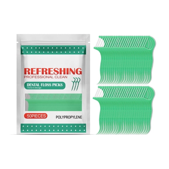 Hearth & Gear Oral Care Clean Cleaning Interdental Flossing Disposable Portable Household Stick Travel Size Mouthwash Big Teeth Hydro Massage Nose Job Fluoride Clean Beauty Products Toothbrush Heads