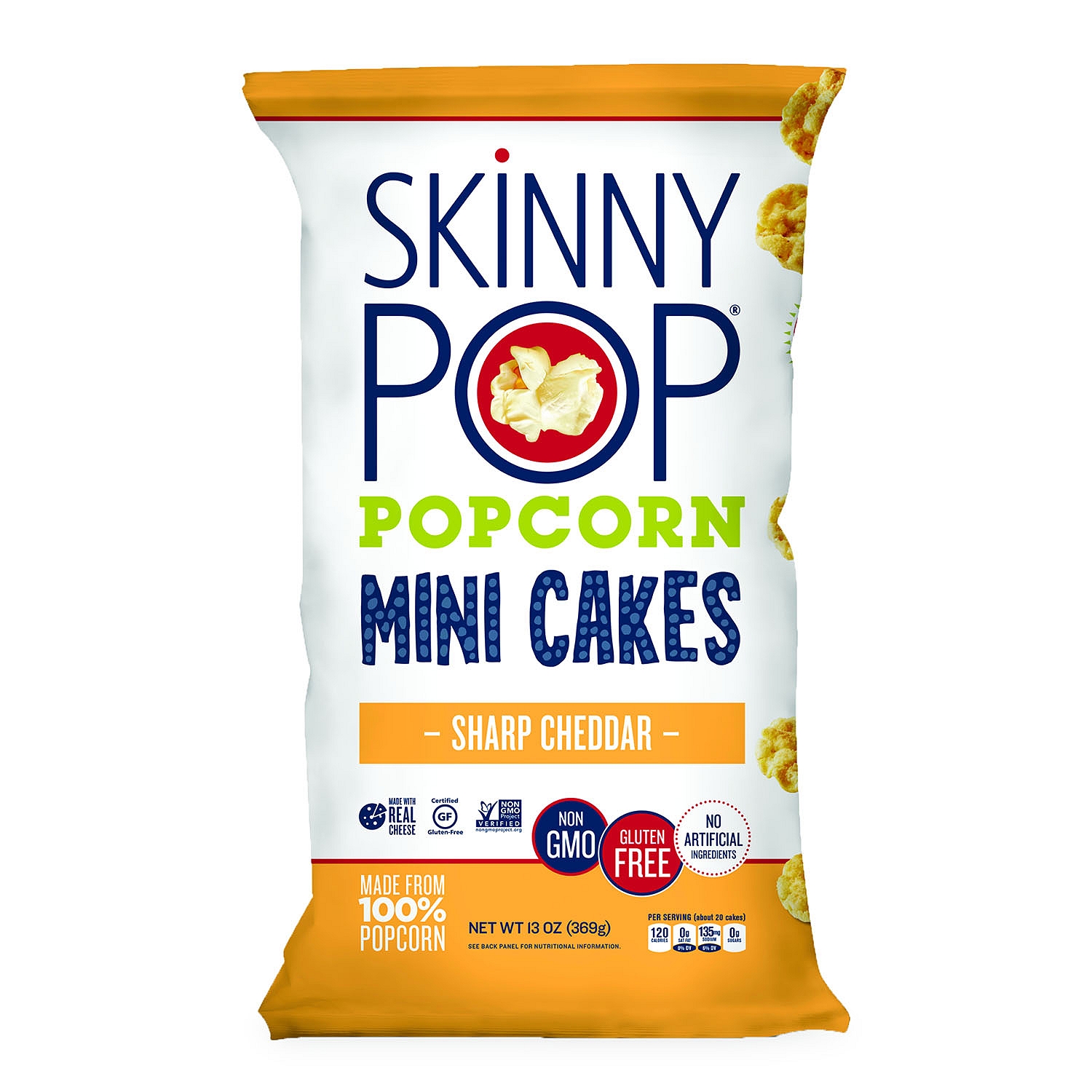 skinny pop cheddar cakes