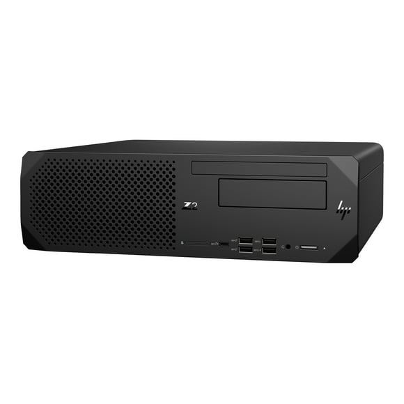 HP Workstation Z2 G8 - SFF - 5U - 1 x Core i5 11500 / up to 4.6 GHz - vPro - RAM 8 GB - SSD 256 GB - HP Z Turbo Drive, NVMe, TLC, 3D NAND Technology - UHD Graphics 750 - Gigabit Ethernet - Win 10 Pro 64-bit - monitor: none - keyboard: US - black - Smart Buy