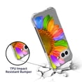 thumbnail image 6 of CoverON Phone Design For Goolge Pixel 9a Case, Clear Flexible Soft Rubber Slim TPU Cover, SunFlower, 6 of 8