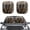Bear Hunting Camo, variant on Xoenoiee Deer Hunting Camo Print 2 PCS Windshield Sun Shade for Car Foldable Window Covers for Car Accessories Reflect UV Sun Heat Protector Universal Fit for Cars SUV Truck RV