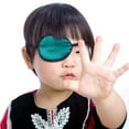 thumbnail image 3 of TISHITA Cache-Oeil en Soie pour Enfants Pirate pour Amblyopie - Bleu, Tel Que Décrit, 3 of 4