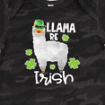 thumbnail image 4 of Inktastic St. Patrick's Day Llama Be Irish with Green Shamrocks Boys or Girls Baby Bodysuit, 4 of 5