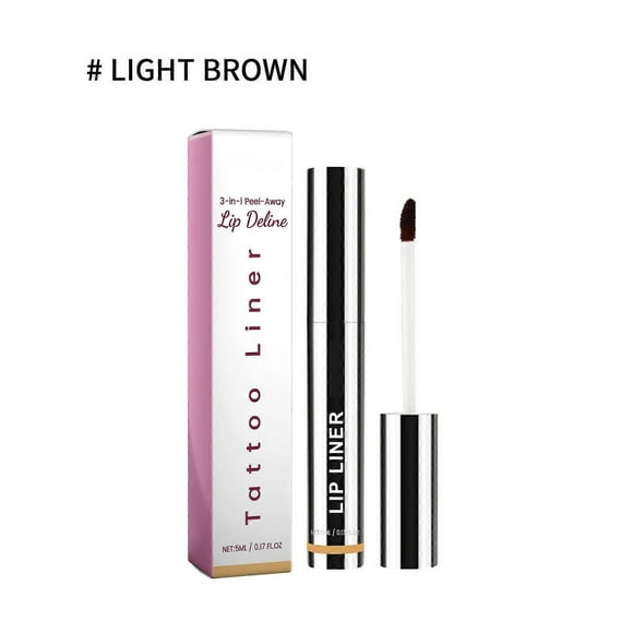 (D)Removable lip liner: brings out the lip color without removing makeup, 5ml concealer for dark circles.