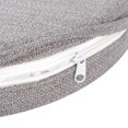 thumbnail image 1 of Embroidery Linen Cushion Thickened Round Straw Yoga Mat For Home Balcony Seating, 1 of 8