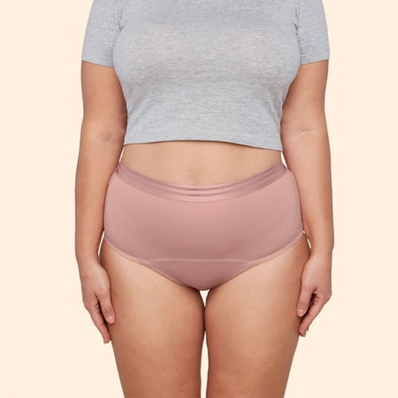 Thinx For All Leaks Light Absorbency Hi-Waist Bladder Leak Underwear  Desert Rose Size XL