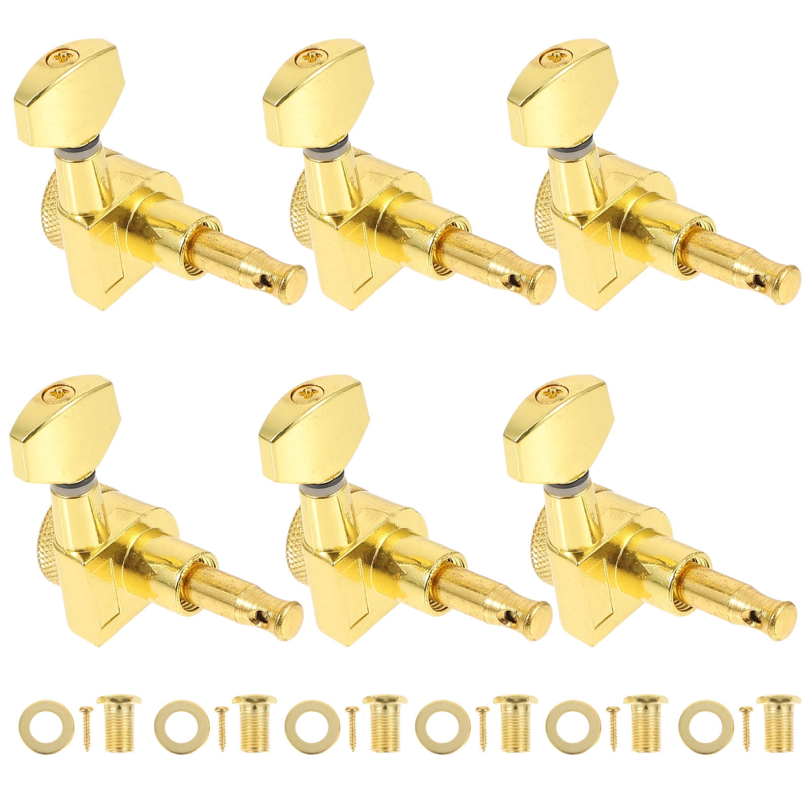 Hemoton  Bass Tuning Pegs Tuners Guitar Turners High Stability Accessories