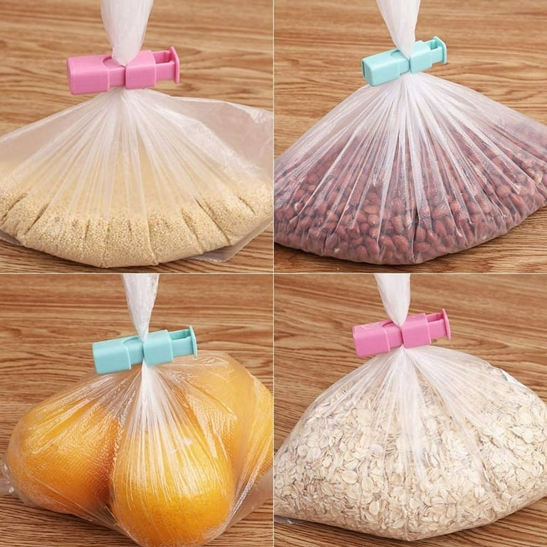 تسوق Squeeze Bread Bag Clips, Bag Cinches, Bagel Bag Clips, Slip Grip Easy  Squeeze & Lock, Assorted Color, 6 Pack اونلاين
