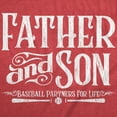 thumbnail image 2 of Youth Funny T Shirts Father and Son Baseball Partners for Life Sarcastic Fathers Day Graphic Tee for Kids, 2 of 8