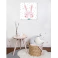 thumbnail image 2 of cuadro decorativo pink rabbit lienzo by suma 1 pieza 30 X 45 CM, 2 of 2