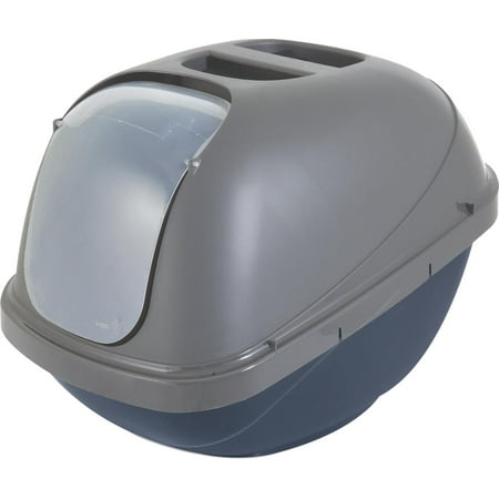 Petmate Hooded Litter Pan - PETMATE JUMBO BASIC HOODED LITTER PAN