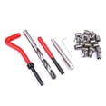 thumbnail image 4 of 75pcs Thread Repair Kit Metric HSS Drill Helicoil Stripped Damaged Thread Restore Tool Set Automotive Tools Thread Metric Inserts & Repair Kits M5-M8, 4 of 8