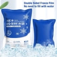 thumbnail image 4 of Bolsas de Hielo, Bolsas de Cubitos de Hielo Reutilizables, 100 Unidades, Bolsas Seguras para Almacenamiento de Hielo, Almacenamiento portátil y Congelador, Bolsas de Hielo de, 4 of 7