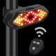 thumbnail image 2 of luz trasera de alarma de bicicleta antirrobo con timbre eléctrico y luz de freno automática, luz trasera de control remoto, luz de advertencia de seguridad recargable por USB XianweiShao 8390615113557, 2 of 5