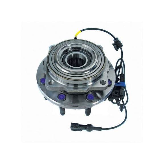 Front Wheel Hub Assembly - Compatible with 2005 - 2010 Ford F-350 Super Duty 4WD 2006 2007 2008 2009