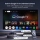 thumbnail image 2 of Aurzen BOOM mini proyector inteligente de Google TV con WiFi y Bluetooth, proyector de películas para exteriores y hogar compatible con 4K con altavoces de 20 W, audio DoIby, enfoque en tiempo real y, 2 of 5