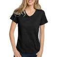 thumbnail image 3 of Hanes Women's ComfortSoft Short Sleeve V-neck Tee (2-pack), 3 of 5