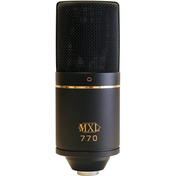 MXL 770 Plug-in Condenser Microphone, Black