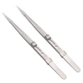 thumbnail image 1 of KAKOWELY Ensemble de Pinces en Acier 2 Pcs Pinces à Embout Droit en Acier Ensemble de Pinces Multifonctionnelles Épaissies à Pointe Pointue Kit de Pinces Réparation de Machine Bricolage Manucure Tenant des Bijoux Pinces, 1 of 4