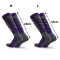 thumbnail image 5 of Merino Wool Ski Socks, Compression Knee High Snowboard Ski Socks Womens Mens for Skiing Snowboarding Cold Weather Gift, 5 of 8