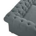 thumbnail image 2 of Shabby Chic Audriana Sofa, Dark Grey Linen, 2 of 8