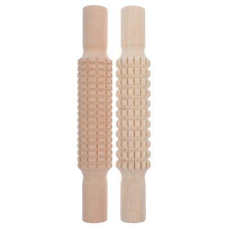

HOMEMAXS 10 Pcs Kitchen Wooden Rolling Sticks Fondant Cake Decorations DIY Decor Rollers Pottery Clay Rollers