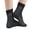 Black 1PC, variant on Ankle Brace Compression Sleeve - Relieves Achilles Tendonitis,Joint Pain,Plantar Fasciitis Sock with Foot Arch Support Reduces Swelling & Heel Spur Pain,Injury Recovery for Sports 1PC