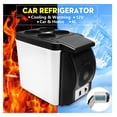 thumbnail image 2 of Congelador portátil del refrigerador del refrigerador del coche eléctrico 6L Sunnimix mini refrigerador del coche del refrigerador, 2 of 8
